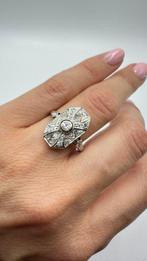 Bague - 14 carats Or blanc - 0.55ct. tw. Diamant (Naturelle), Bijoux, Sacs & Beauté