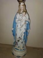 Beeld, Madonna met Kind - 40 cm - Biscuit porselein