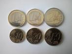 Monaco. Series 10 Cent - 2 Euro 2001/2002 (Zonder, Postzegels en Munten, Munten | Europa | Euromunten