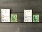 Belgique 1861 - Médaillons allongés - OBP 9 en 9B, Postzegels en Munten, Gestempeld