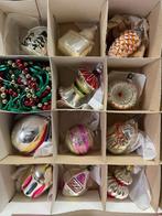 Kerstballen Vintage Kerstversiering/Kerstballen (37) - Glas,, Diversen, Nieuw