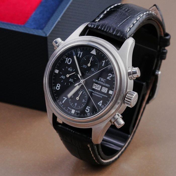IWC - Pilot Double Chronograph - IW371302 - Homme -, Handtassen en Accessoires, Horloges | Antiek