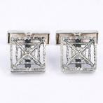 Zonder minimumprijs - Manchetknopen Riitta Hakala .830/1000