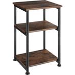 tectake Bijzettafel Memphis 34x30x59cm - Industrieel hout do, Huis en Inrichting, Tafels | Bijzettafels, Verzenden, Nieuw