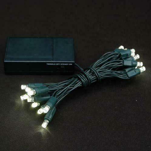 Kerstverlichting op batterij - 2 meter - 20 LEDs - Warm, Doe-het-zelf en Bouw, Elektriciteit en Kabels, Kabel of Snoer, Verzenden