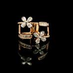 Ring - 18 karaat Roségoud - 0.86ct. tw. Diamant (Natuurlijk), Nieuw