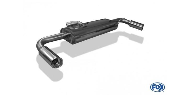 FOX Audi TT 8J - 3.2 V6 einddemper rechts/links - 1x90 type, Auto-onderdelen, Uitlaatsystemen, Nieuw, Verzenden
