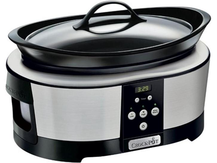 CrockPot CR605 - Slow Cooker - Digitaal programmeerbaar 5,7L, Zakelijke goederen, Horeca | Keukenapparatuur, Verzenden