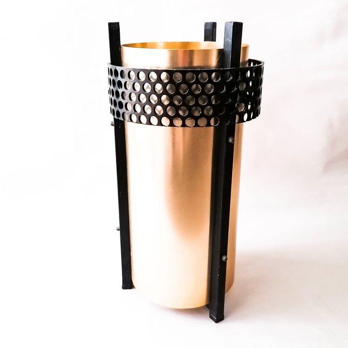 Paraplustandaard/rek - Verguld messing, Antiek en Kunst, Kunst | Designobjecten