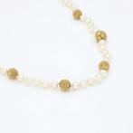 Collier - 18 carats Or jaune - perle