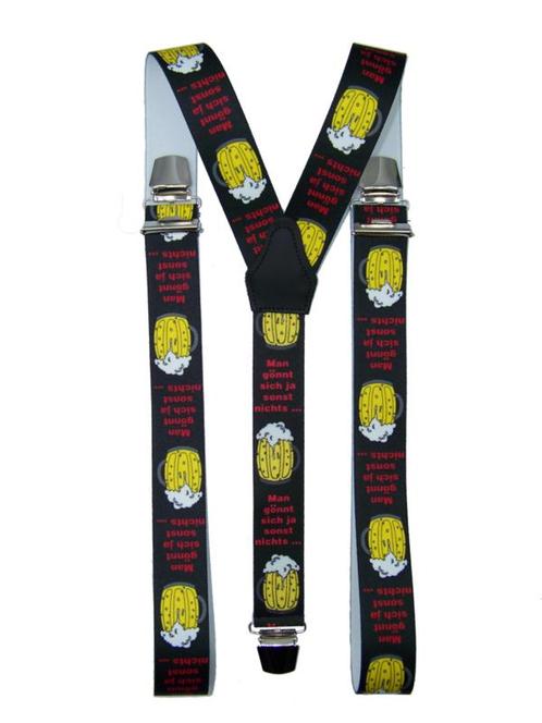 Bierpul Bretels met extra sterke clips, Kleding | Heren, Riemen en Ceintuurs, Verzenden