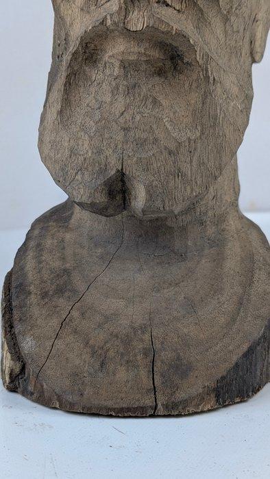 Hoofd - Hoofd Jezus - 28 cm - Massief hout, Antiek en Kunst, Antiek | Boeken en Manuscripten