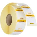 Voedseletiketten | Dinsdag | Kleurgecodeerd | 1000 Stuks |, Zakelijke goederen, Verzenden, Nieuw in verpakking