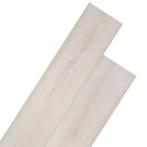 vidaXL Vloerplanken niet-zelfklevend 5,26 m² 2 mm PVC wit, Doe-het-zelf en Bouw, Verzenden, Nieuw