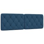 vidaXL Hoofdbordkussen 160 cm stof blauw, Huis en Inrichting, Verzenden, Nieuw