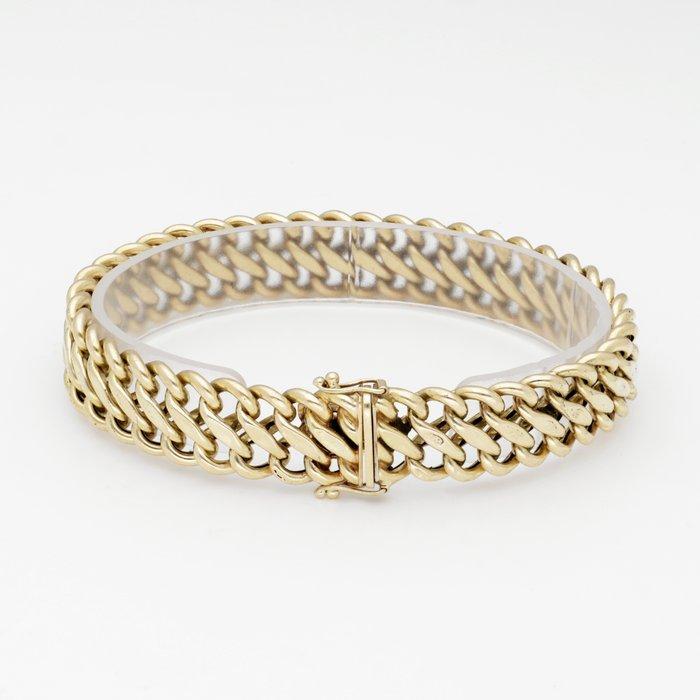 Armband - 14 karaat Geel goud, Handtassen en Accessoires, Armbanden
