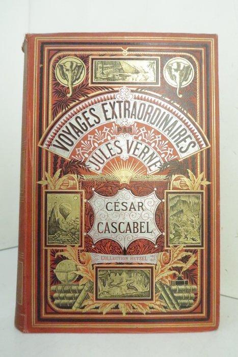 Jules Verne / George Roux - César Cascabel [Cartonnage aux, Antiek en Kunst, Antiek | Boeken en Manuscripten