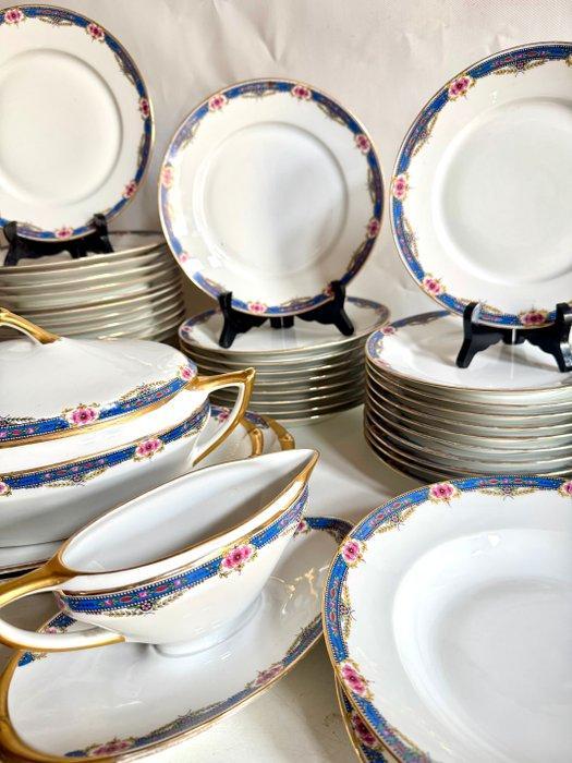 Véritable LIMOGES - Tafelservies (54) - Porselein -, Antiek en Kunst, Antiek | Glaswerk en Kristal