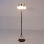 Sagim - Staande lamp - Hout, Glas, Metaal