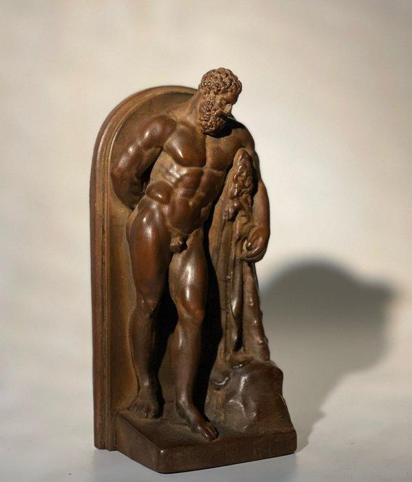 sculptuur, Hercules - 17 cm - Keramiek, Steen, Antiek en Kunst, Curiosa en Brocante