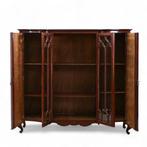 Kast op een standaard - Mahonie - boekhandelaar, Antiek en Kunst