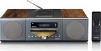 Stereo set met Radio - CD Speler - Met Bluetooth - Bruin - L, TV, Hi-fi & Vidéo, Enceintes, Verzenden