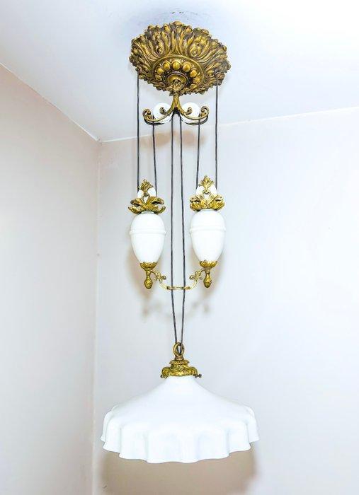 Lustre - Opaline, Antiquités & Art, Curiosités & Brocante