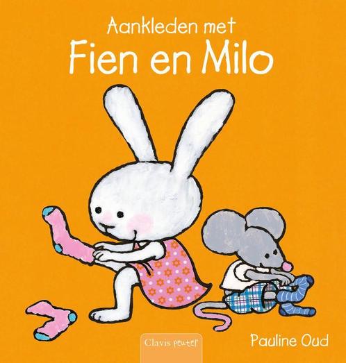 Fien en Milo  -   Aankleden met Fien en Milo 9789044807325, Boeken, Kinderboeken | Baby's en Peuters, Zo goed als nieuw, Verzenden