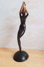 sculptuur, De Danseres - 5,1 kg - 46 cm - Gepatineerd brons, Antiek en Kunst