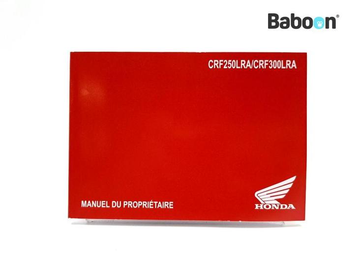 Livret dinstructions Honda CRF 250 L 2017- (CRF250 MD44), Motoren, Onderdelen | Honda, Verzenden