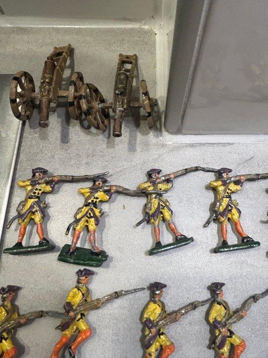 Heinrichsen - Figuur - 64 massieve tinnen soldaten – 18e, Kinderen en Baby's, Speelgoed | Overig