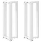 vidaXL Console tafelpoten 2 st T-vormig 25x28x(72-73) cm, Maison & Meubles, Verzenden