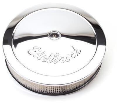 Edelbrock 14 inch chroom 1221, Auto-onderdelen, Filters, Nieuw, Ophalen of Verzenden