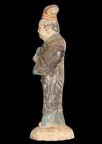 Oud-Chinees Terracotta Vrouwelijk hofdienaar beeldje