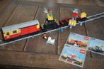 Lego - Trains - Lego treinwagons. Kraan, Postwagon en
