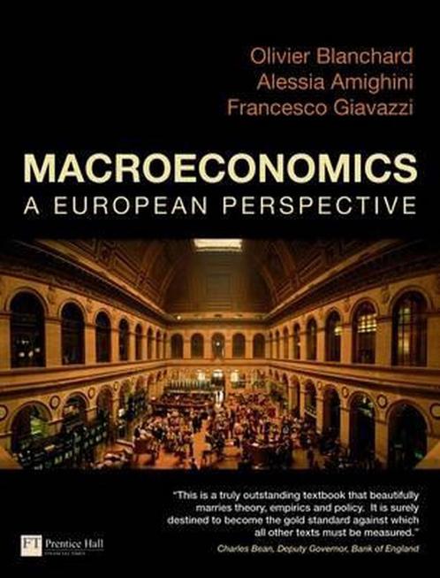 Macroeconomics a European Perspective 9780273728009, Boeken, Overige Boeken, Gelezen, Verzenden