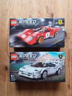 Lego Set - Speed Champions - Lamborghini Countach & Ferrari, Nieuw