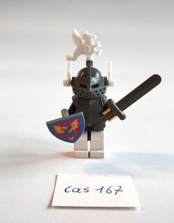 Lego Minifiguur - cas167 - Castle - Black Knights 6086