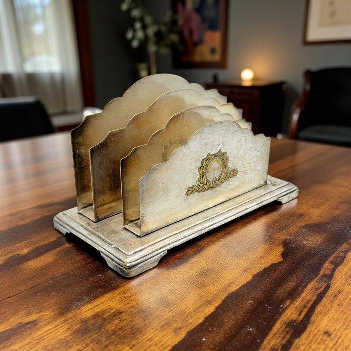 Ensemble de bureau - Laiton, Antiquités & Art, Antiquités | Autres Antiquités