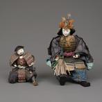 Samurai-poppen  (Musha ningyô) - Gofunpasta,, Antiek en Kunst