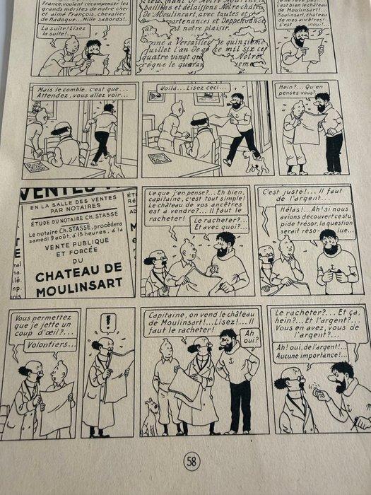 Tintin - Le Secret de la Licorne -2 pages en édition, Boeken, Stripverhalen