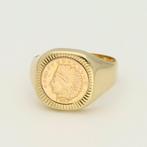 Ring - 18 karaat Geel goud, Nieuw