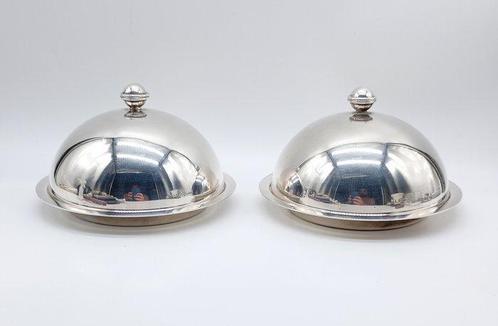 Christofle - Dienblad (2) - Stel serveerschalen met deksels, Antiek en Kunst, Antiek | Meubels | Tafels
