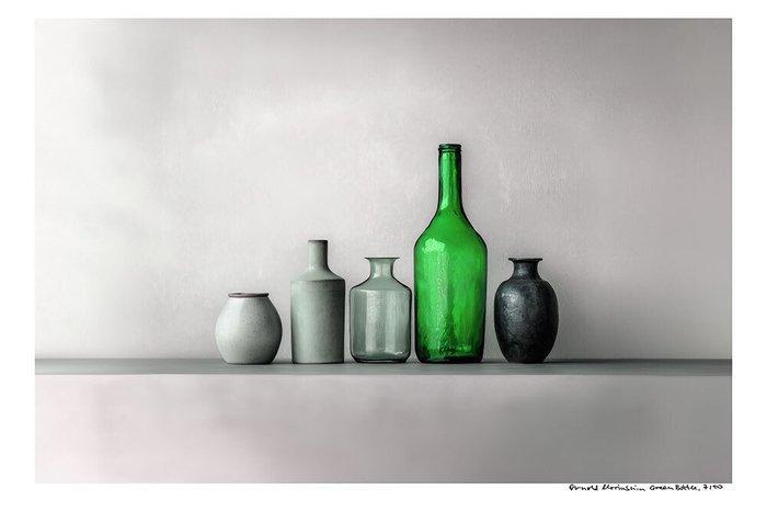 Arnold Mariashin - Green Bottle - XL - No reserve, Antiek en Kunst, Kunst | Designobjecten