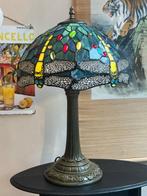 Lampe de table buffet - Vitrail, Antiek en Kunst