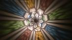 Lamp - Glas, Metaal, Antiek en Kunst