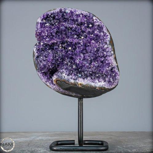 Zeldzame Natuurlijke Suikerglazuurde Amethist op, Verzamelen, Mineralen en Fossielen