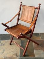 Eichholtz, (attributed) - Chaise pliante - Cuir, Laiton,