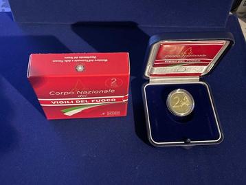 Italie. 2 Euro 2020 Vigili del Fuoco Proof (Sans Prix de