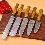 Keukenmes - Chefs knife - Hars en damaststaal - Noord